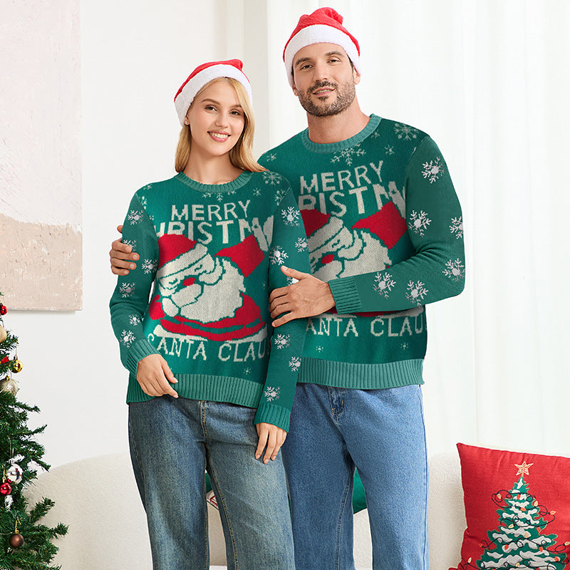 Funny Santa Claus Christmas Knit Sweater | NCS