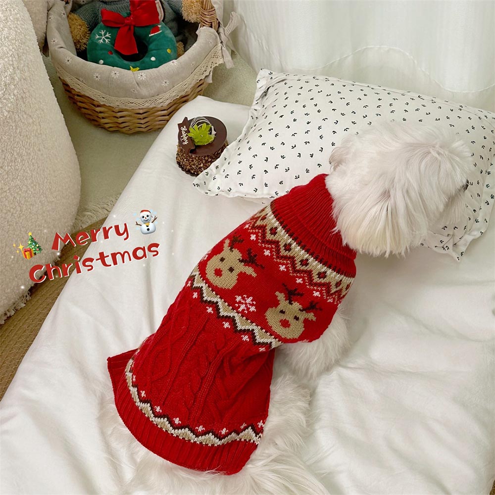 Gingerbread Man Christmas Pet Sweater | NCS