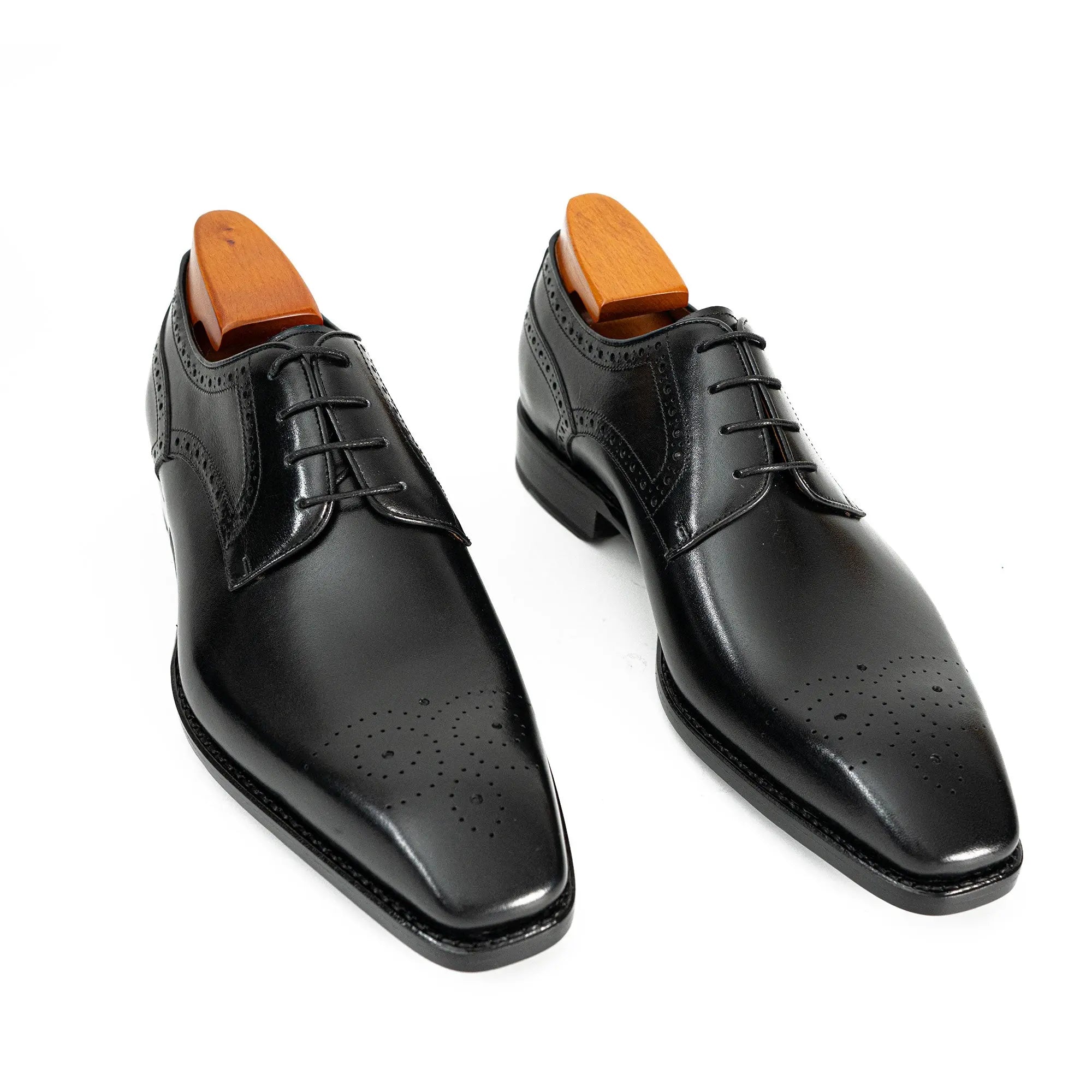 Goodyear Welted Patent Leather Oxford Shoes