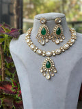 Fashion Vibes Presents Exclusive Kundan Necklace Set
