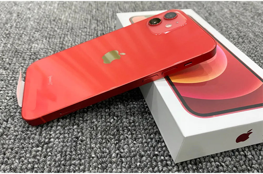 (Refurbished) Apple iPhone 12 Mini 64GB 128GB 256GB ROM 4GB RAM 5.4" Genuine OLED A14 Face ID NFC Original 5G