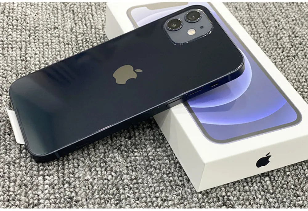 (Refurbished) Apple iPhone 12 Mini 64GB 128GB 256GB ROM 4GB RAM 5.4" Genuine OLED A14 Face ID NFC Original 5G