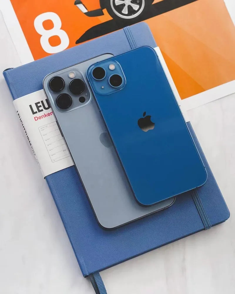 (Refurbished) Apple iPhone 13 Pro 128/256/512GB/1TB ROM 6.1" Super Retina OLED RAM 6GB A15 IOS Face ID NFC 5G Smartphone 13pro