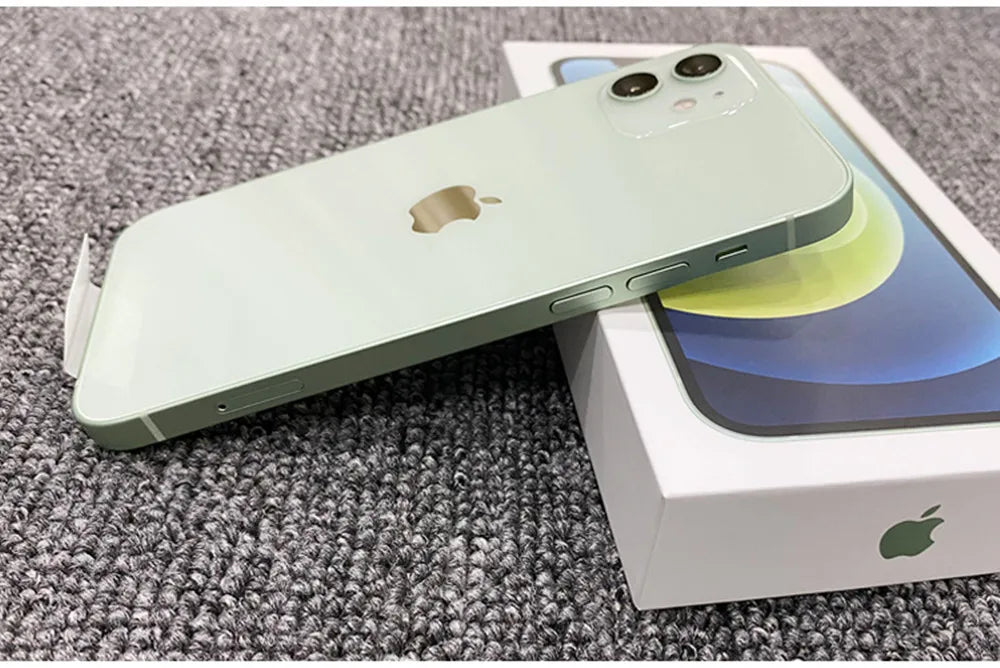 (Refurbished) Apple iPhone 12 Mini 64GB 128GB 256GB ROM 4GB RAM 5.4" Genuine OLED A14 Face ID NFC Original 5G