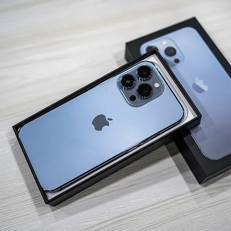 (refurbished) Apple iPhone 13 Pro 128/256/512GB/1TB ROM 6.1" Super Retina OLED RAM 6GB A15 IOS Face ID NFC 5G Smartphone