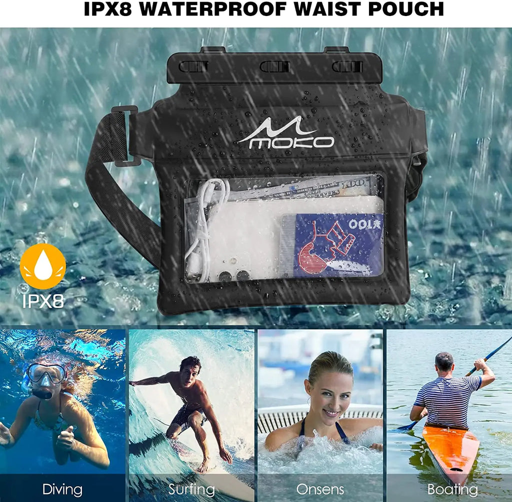 Waterproof Fanny Pack  Phone Pouch