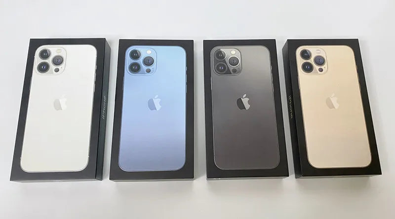 (Refurbished) Apple iPhone 13 Pro 128/256/512GB/1TB ROM 6.1" Super Retina OLED RAM 6GB A15 IOS Face ID NFC 5G Smartphone 13pro