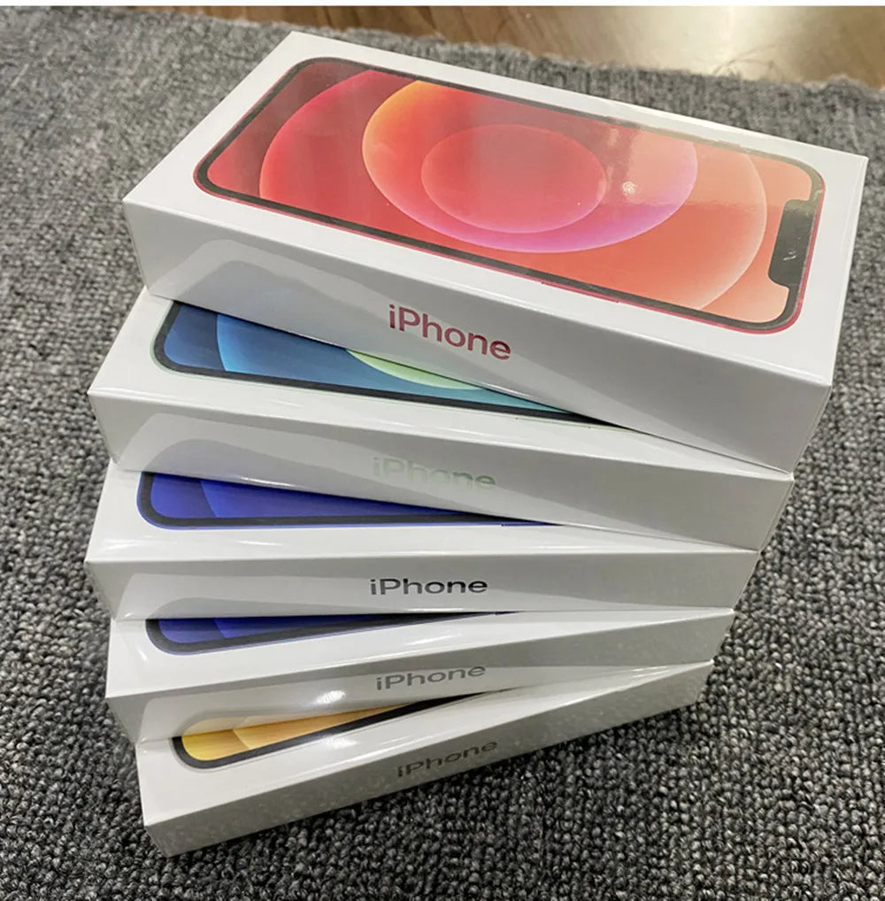 (Refurbished) Apple iPhone 12 Mini 64GB 128GB 256GB ROM 4GB RAM 5.4" Genuine OLED A14 Face ID NFC Original 5G