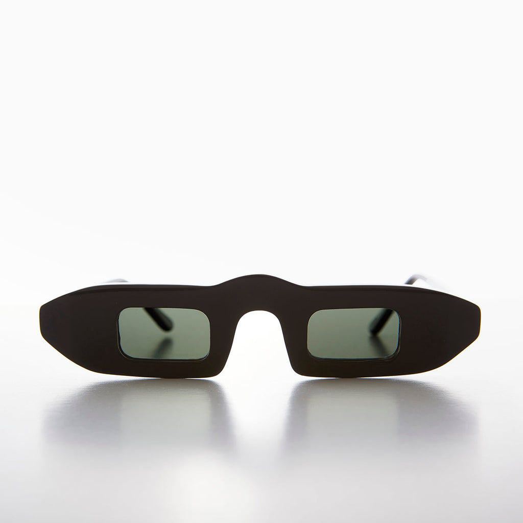 Black Polarized Steampunk Sunglass - Hitomi