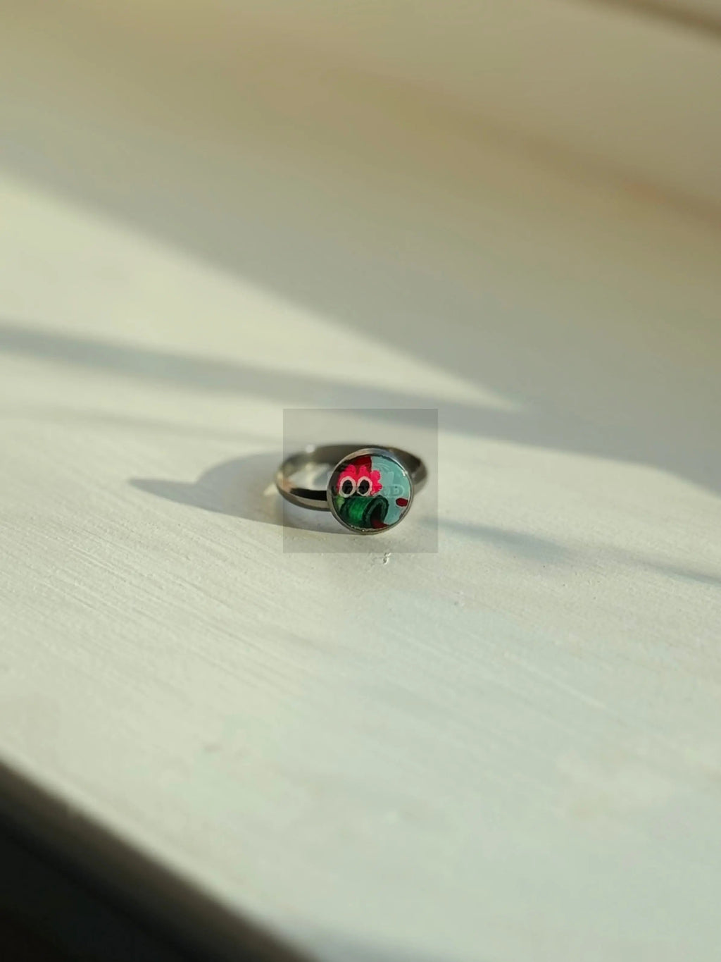 Hand-Painted Phillie Phanatic 10mm Adjustable Ring