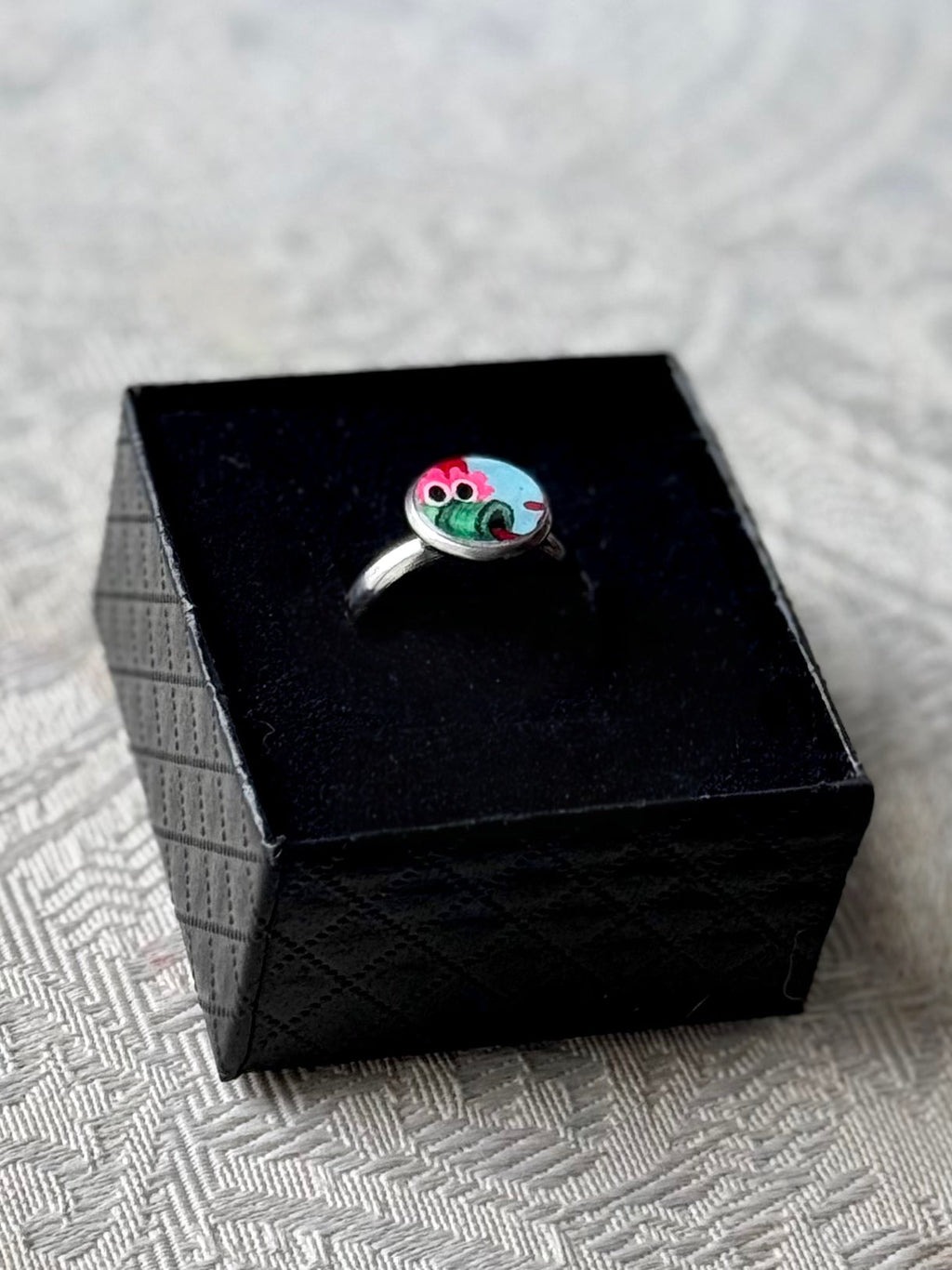 Hand-Painted Phillie Phanatic 10mm Adjustable Ring