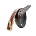Handcrafted Alligator Leather Belts DVG134