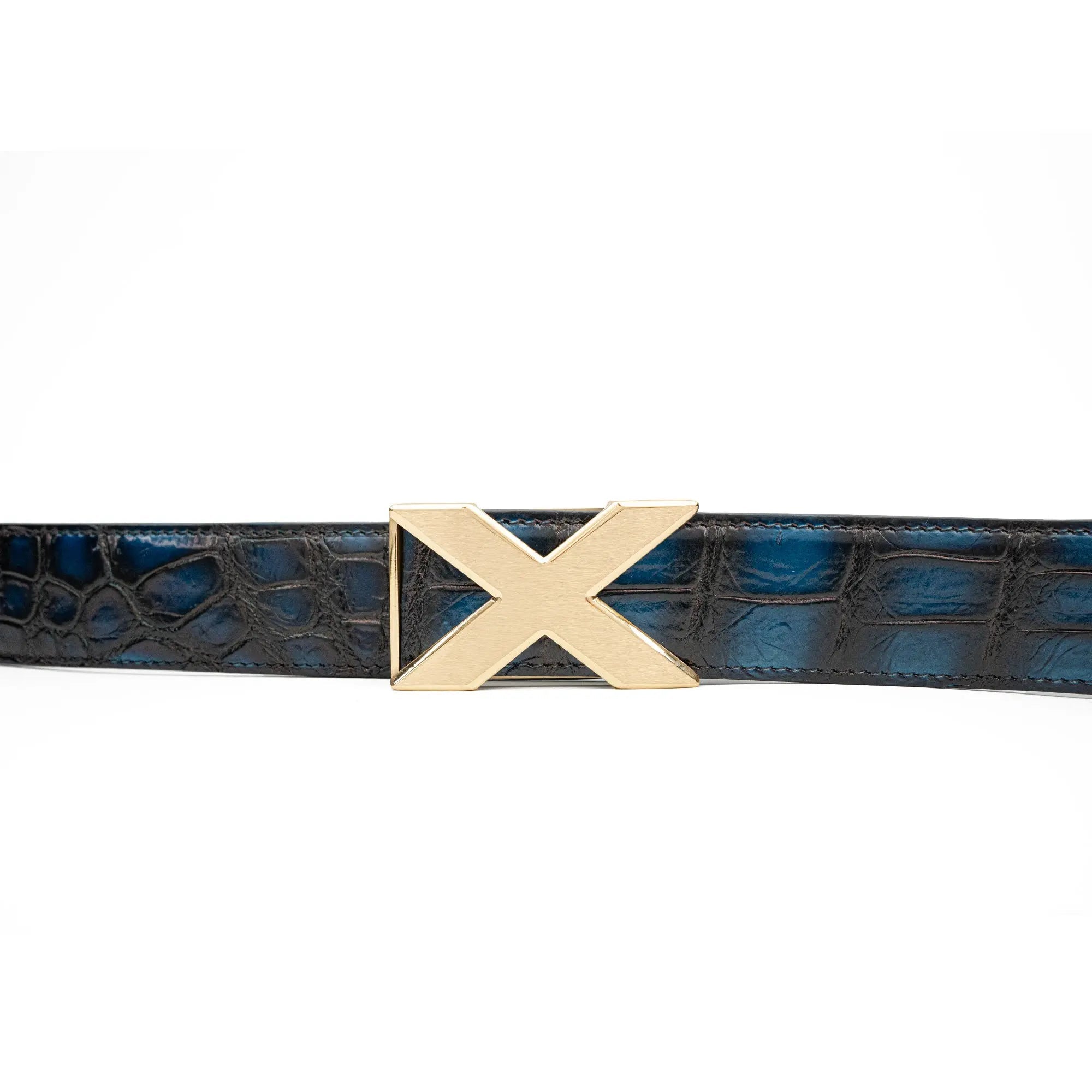 Handcrafted Alligator Leather Belts DVG238