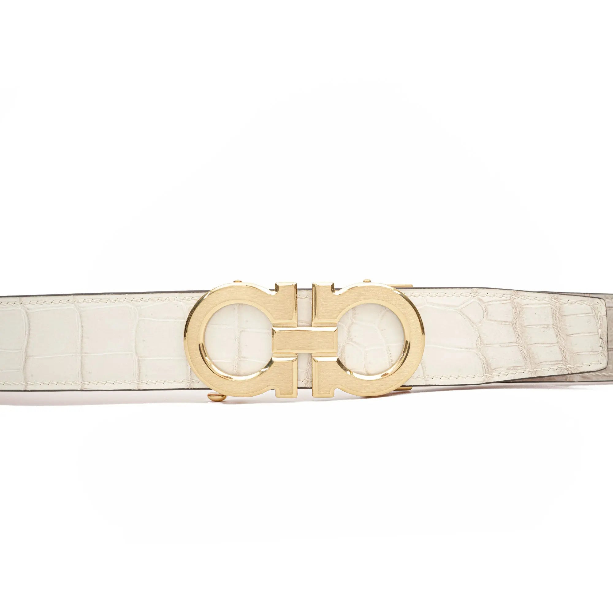 Handcrafted Alligator Leather Belts DVG252