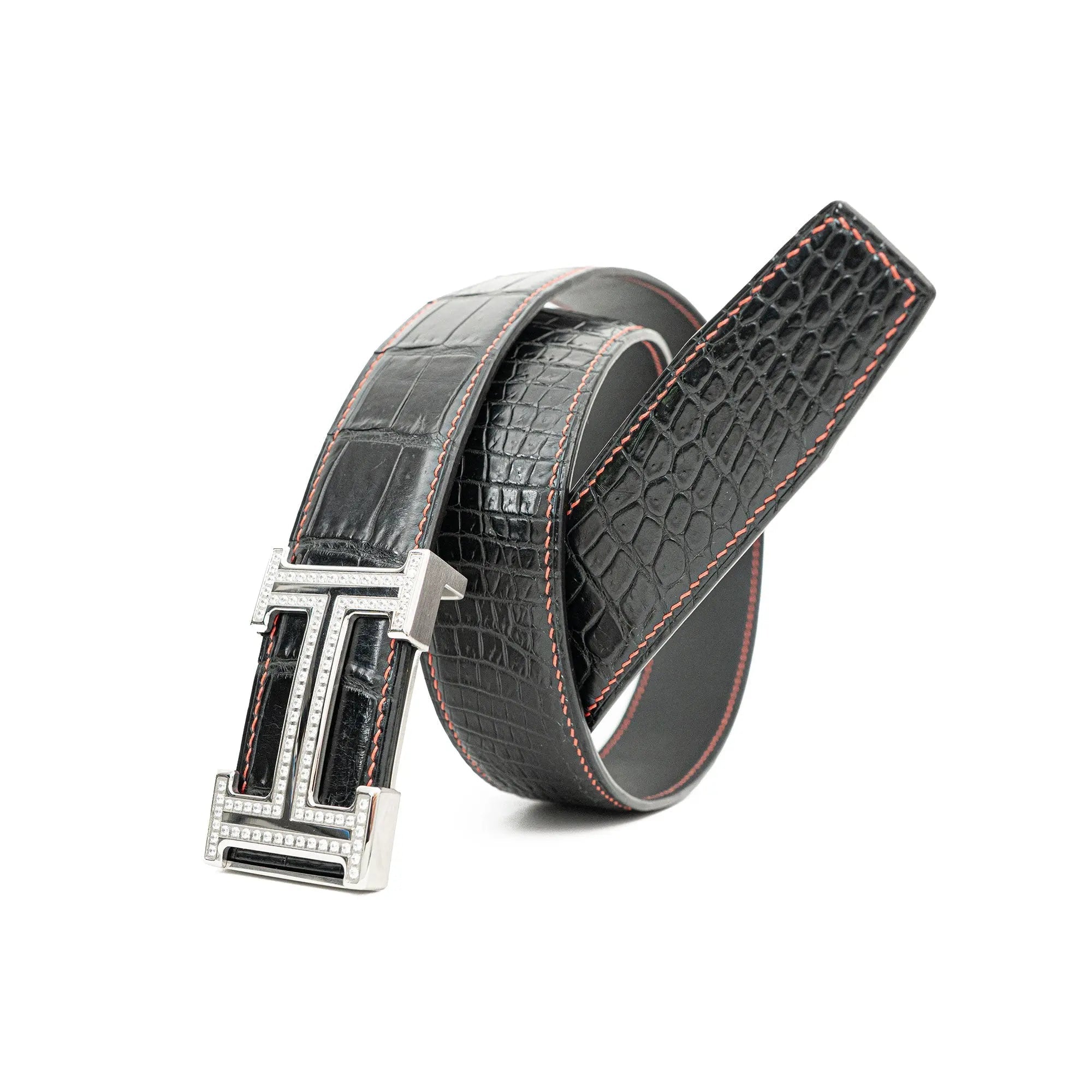 Handcrafted Alligator Leather Belts DVG80