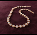Copper Wire Wrapped Moissanite Tennis Chain Design #2