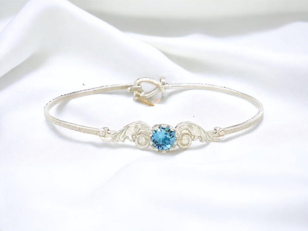 Angel Wings Birthstone Colors Bracelet