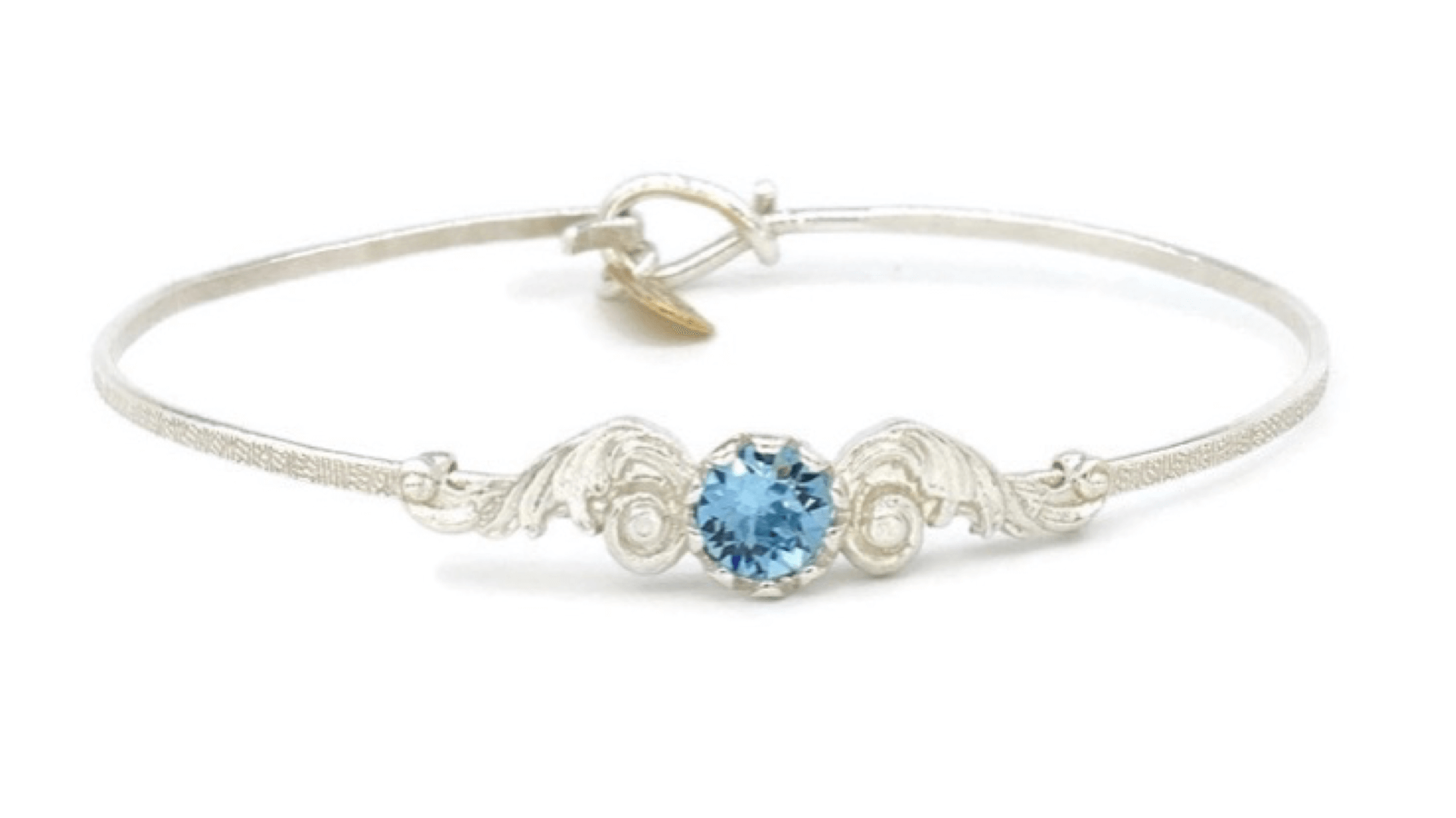 Angel Wings Birthstone Colors Bracelet