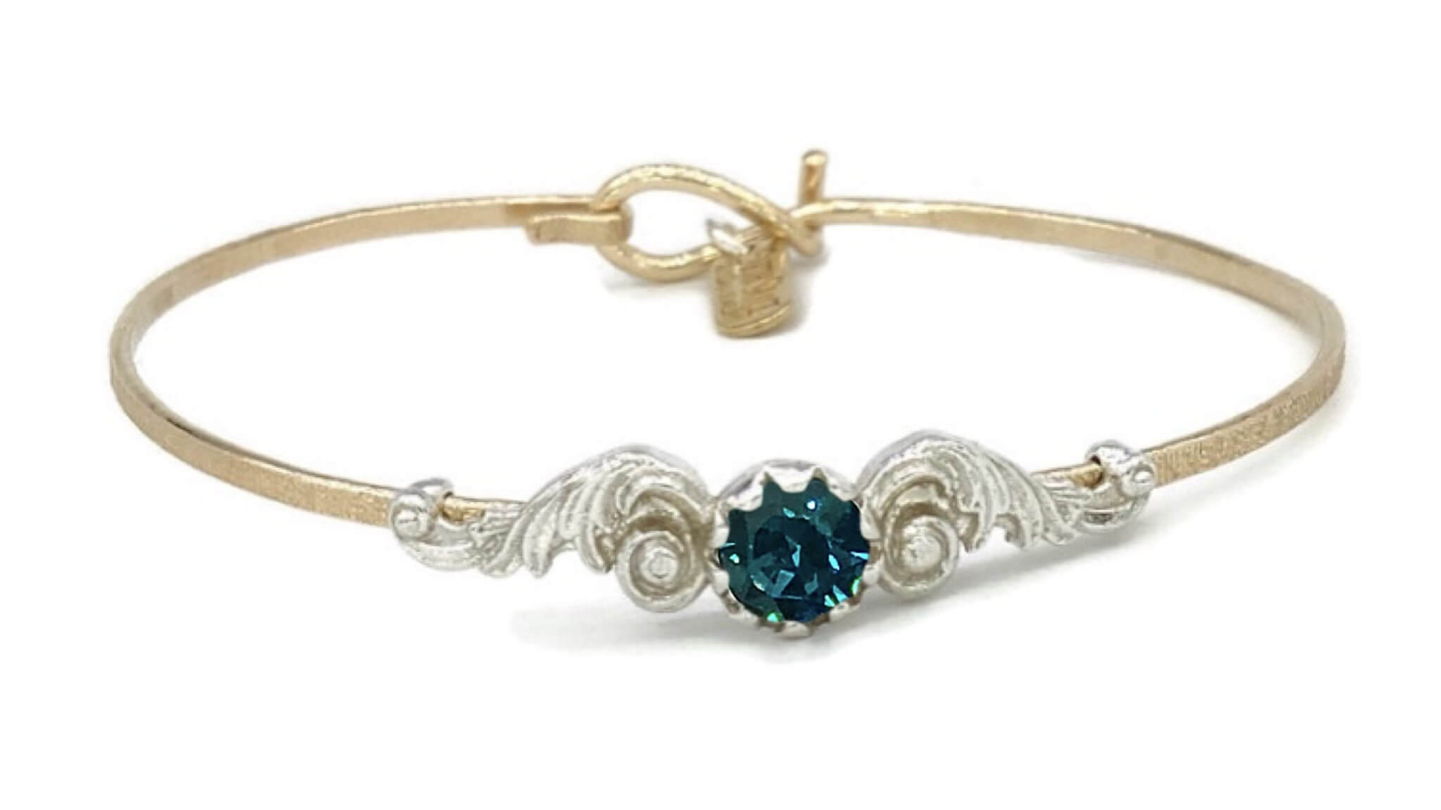 Angel Wings Birthstone Colors Bracelet
