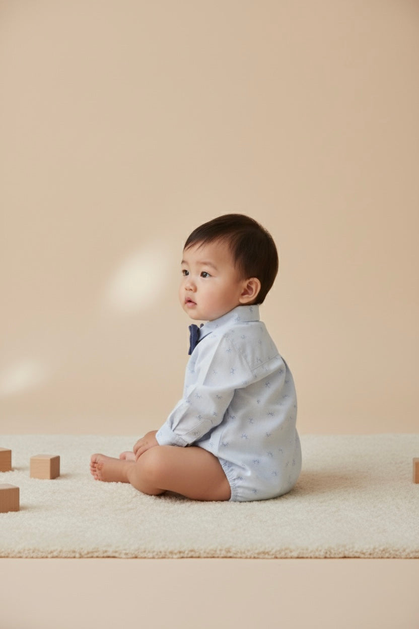 Dapper Bowtie Romper