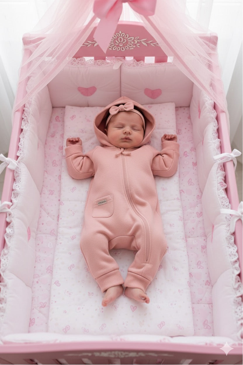 Blush Original Hooded Romper