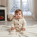 Rylee Sherpa Lined Footed Onesie
