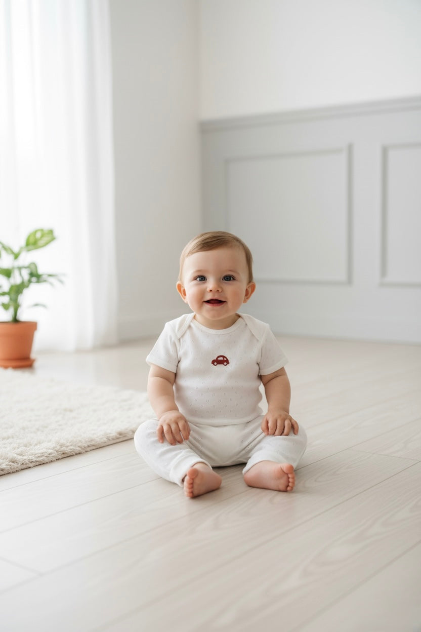 Car Patterned 2 Piece Set