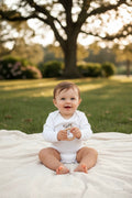 Koala Patterned Long Sleeve Bodysuit