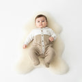 Teddy Collar Romper