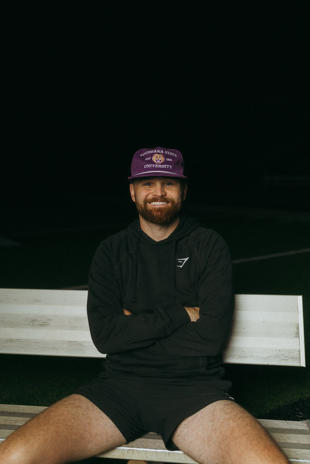 Purple Corduroy LSU Football