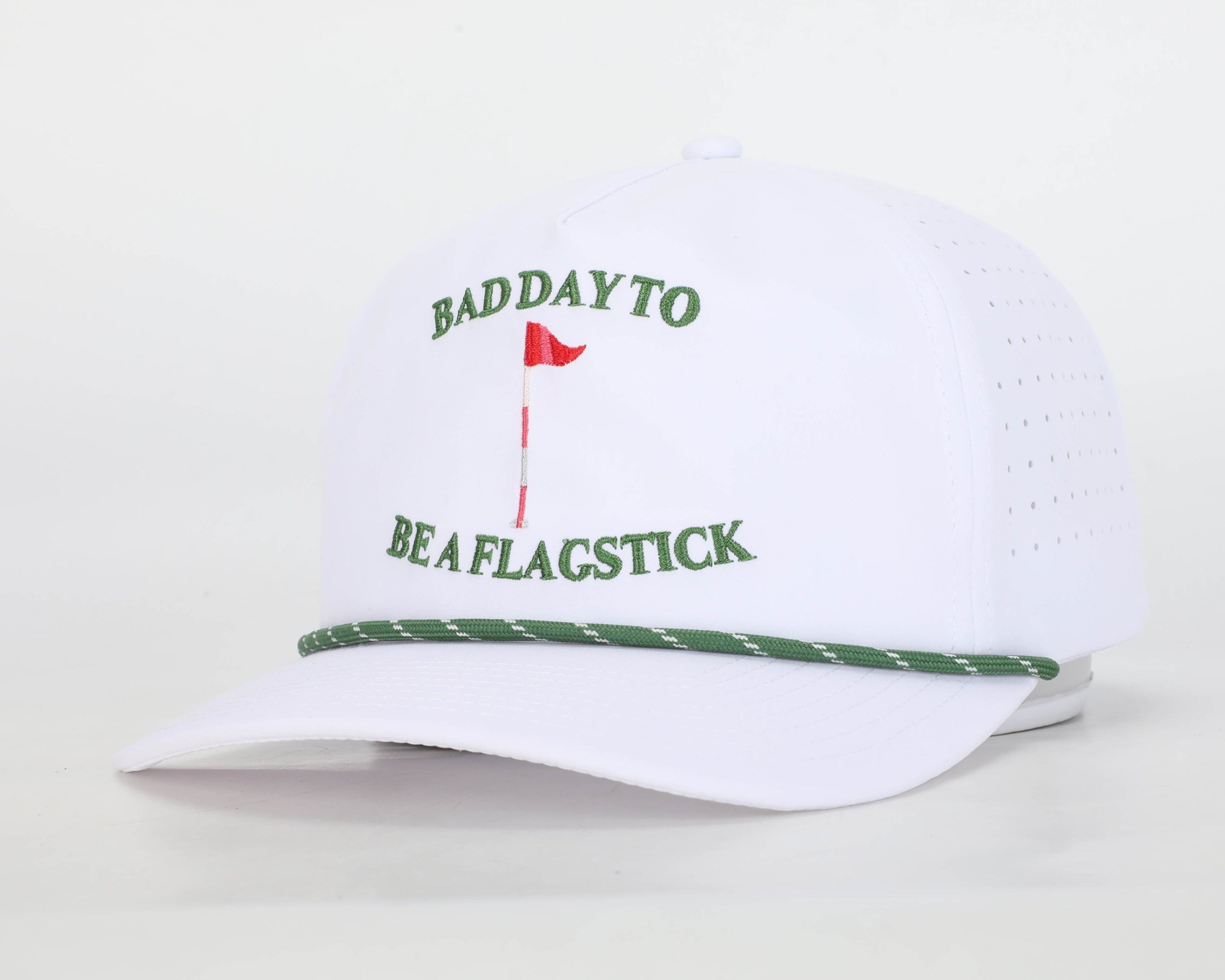 White Bad Day To Be A Flagstick