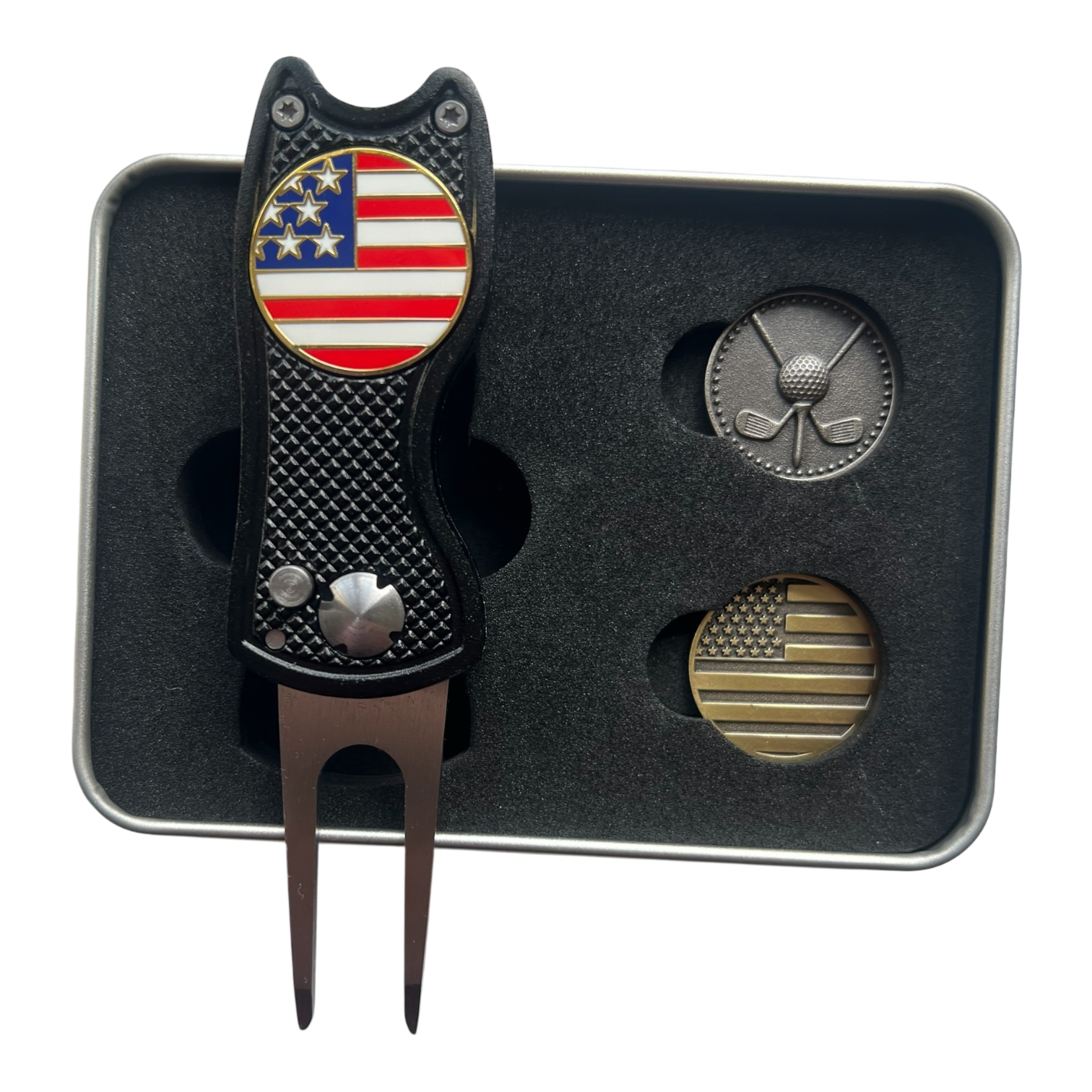 Divot Repair Tool USA Golf Set