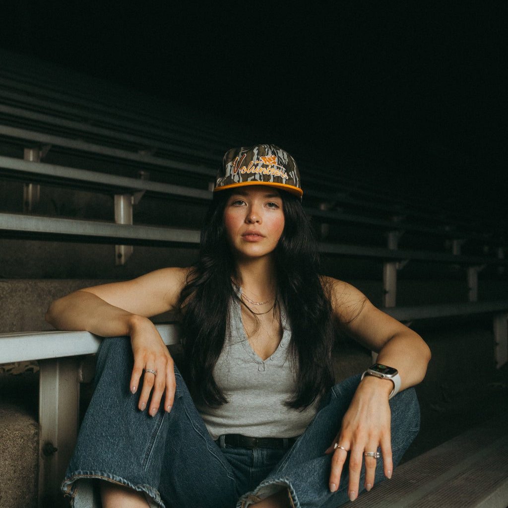 Camo Cursive Volunteers