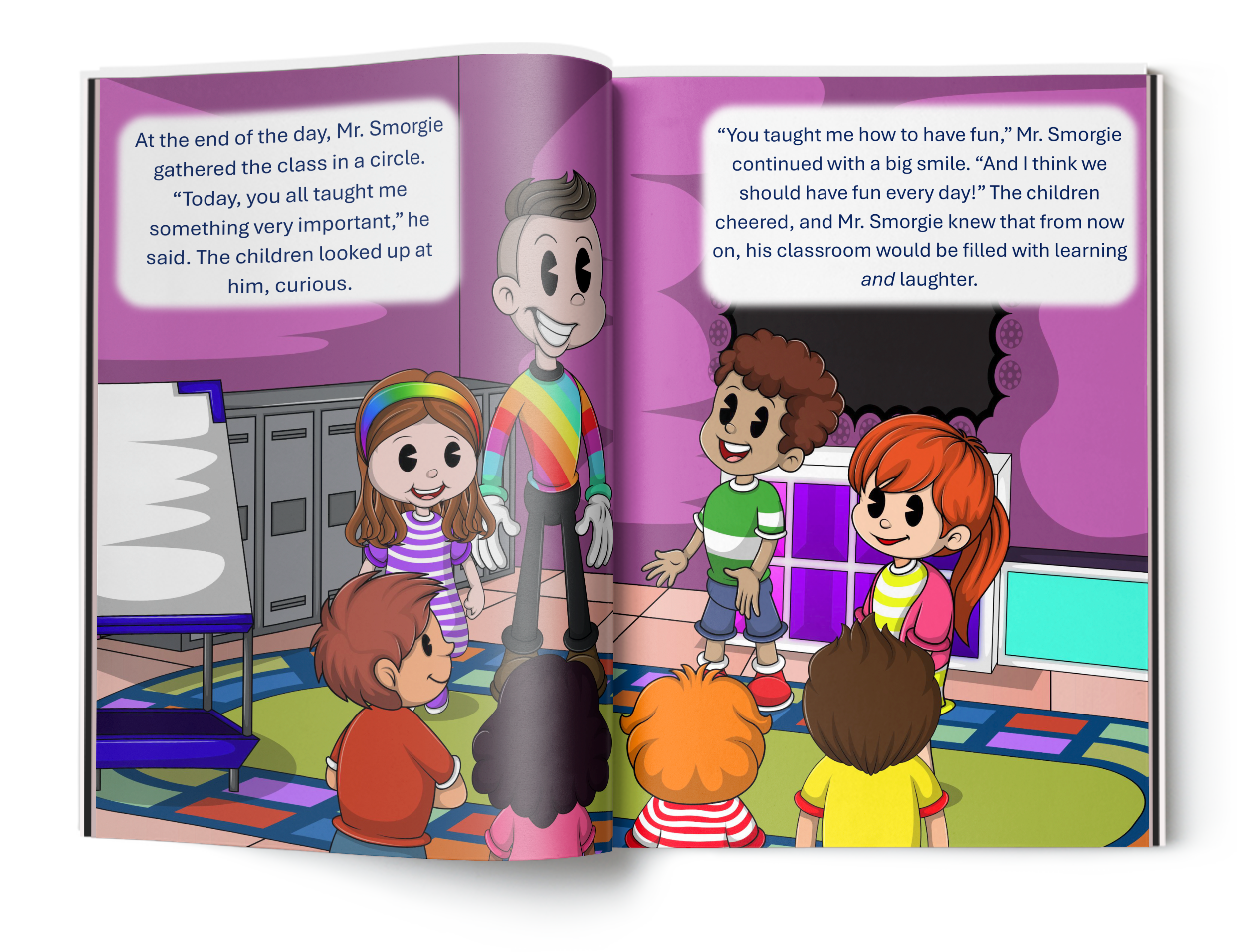 Smorgie Learns to Have Fun!