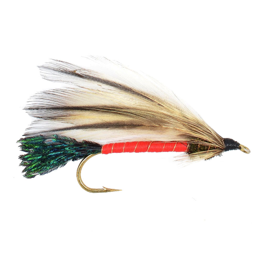 3 Pack Light Spruce Classic Trout and Bass Streamer Fly - Hook Size 4