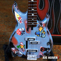 Officially Licensed Michael Anthony Rat Rod Custom Shop Bass Mini Guitar