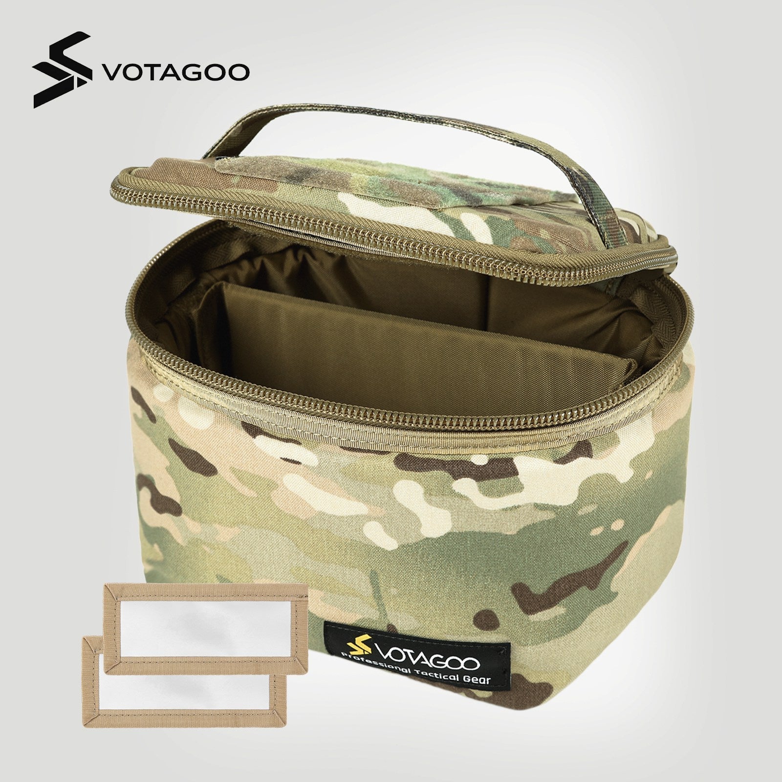 Tactical Ammo Bag, Ammos Transportation Bag for Pistol Rifle and Shotgun Range