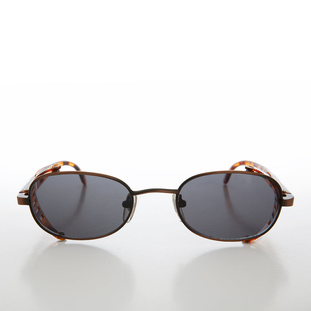 Cyber Punk Oval Vintage Sunglass - Mystery