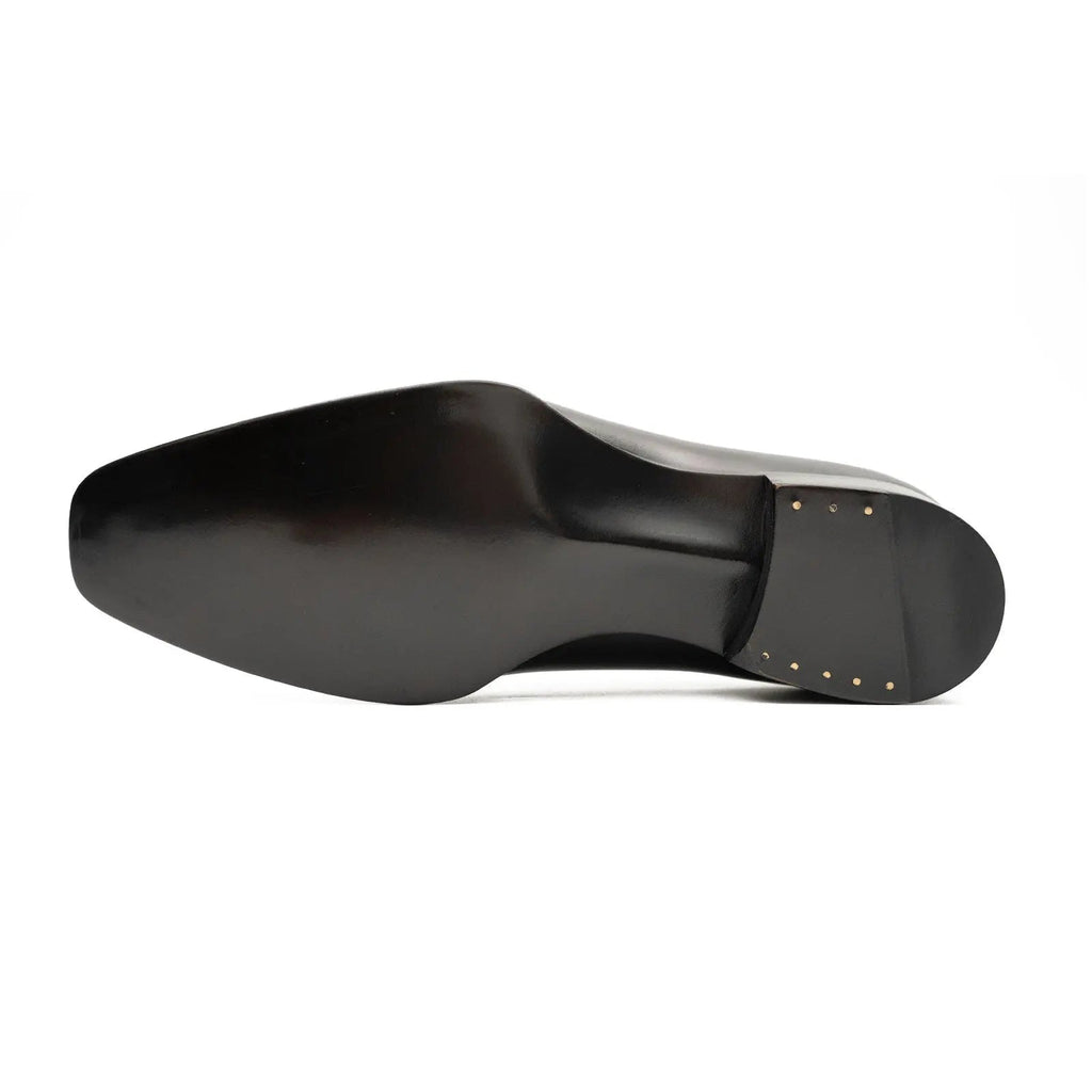 Men's Goodyear Welted Italian Calfskin Dress Shoes Black