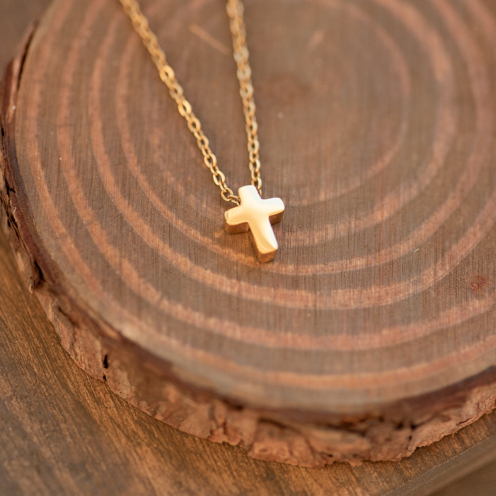 Mini Cross Necklace