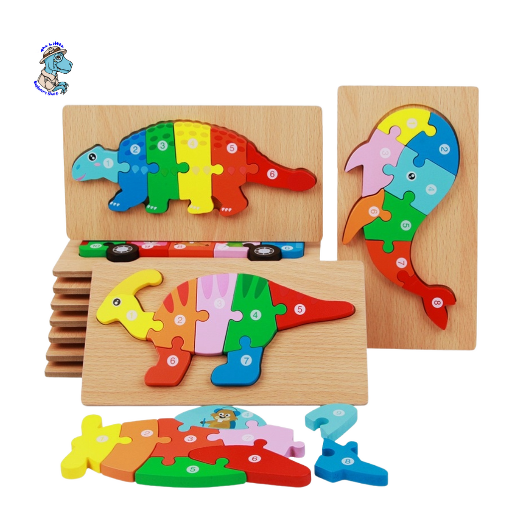 3D Wooden Puzzle