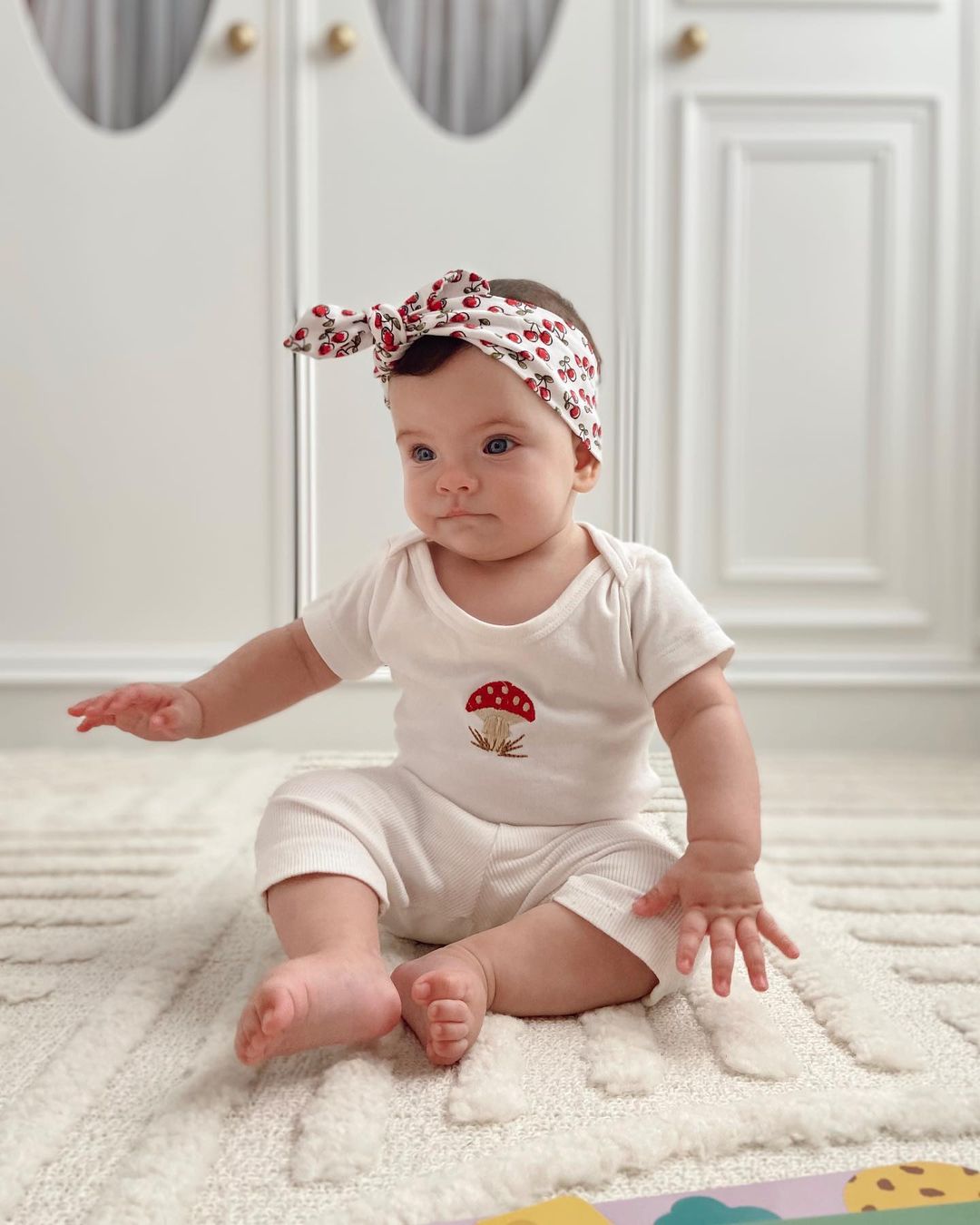 Mushroom Short Sleeve - Pant Set