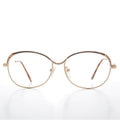 Gold Round Women's Readers - Nichole