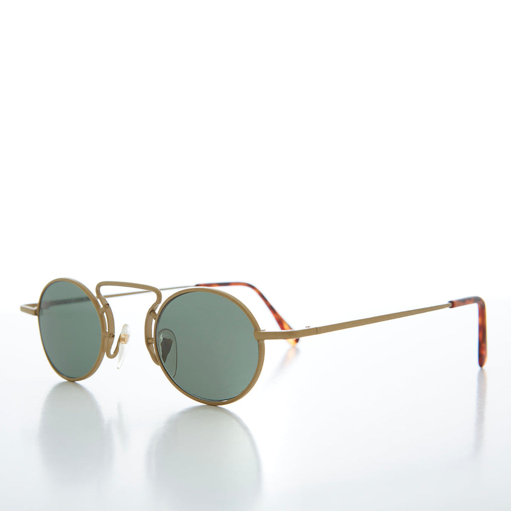 Oval Spectacle Edwardian Vintage Sunglasses - Noble