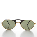 Small Oval Combination Frame Vintage Sunglasses -  Orpheus