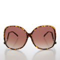 Oversized Women's Drop Temple Sunglass - Paulina