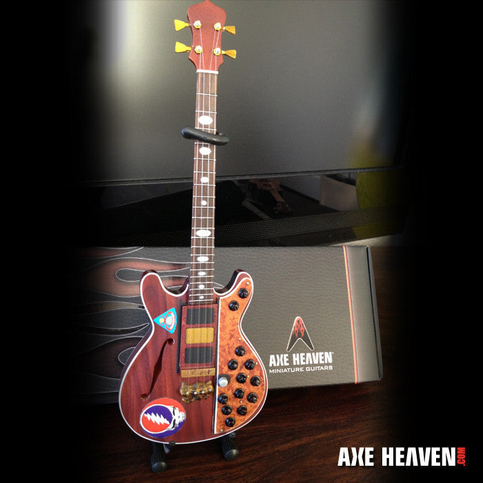 Jerry Garcia Top Hat & Phil Lesh Bass Mini Guitar Replica Collection