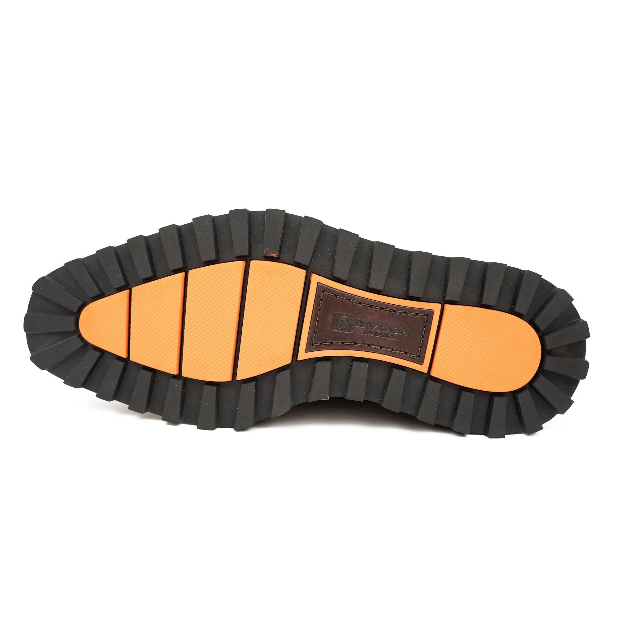 Patent leather shoes Platform brogues Black