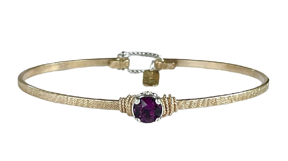 Birthstone Solitaire Bracelet
