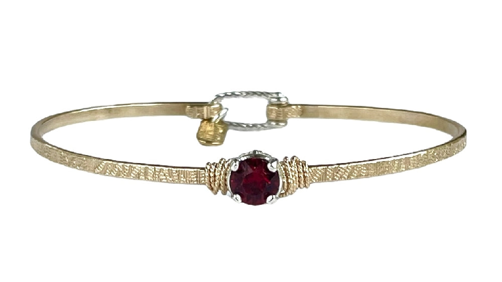 Birthstone Solitaire Bracelet